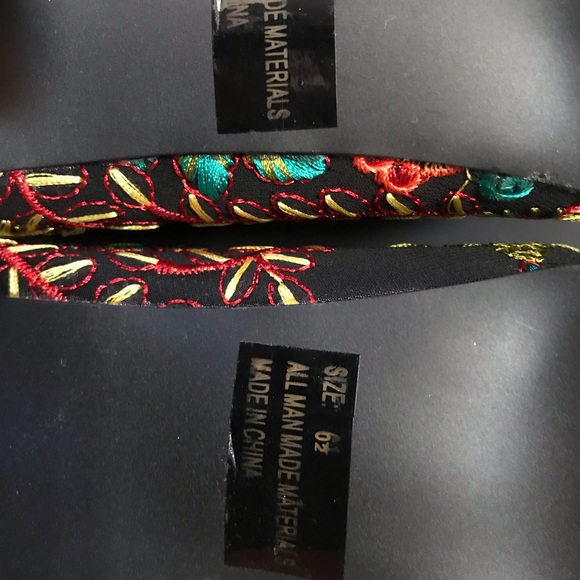 Size 6 multi colored bootie.  Never worn. - Picture 3 of 3